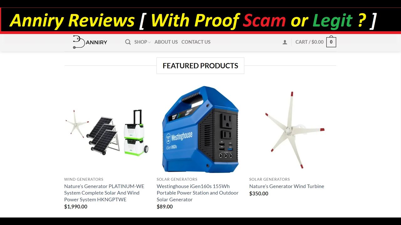 Anniry [ With Proof Scam or Legit ? ] ! Anniry Reviews ! Anniry Com