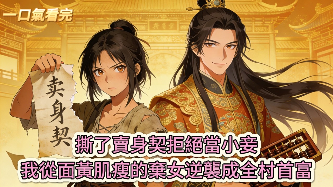 完结小说💕《穿成棄女，我靠空間養出文武雙全》撕了賣身契拒絕當小妾，我從面黃肌瘦的棄女逆襲成全村首富#推文 #小说 #悠悠书屋