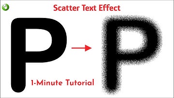 Create Scatter Text Effect in Coreldraw | Text Effects | Corel Designs