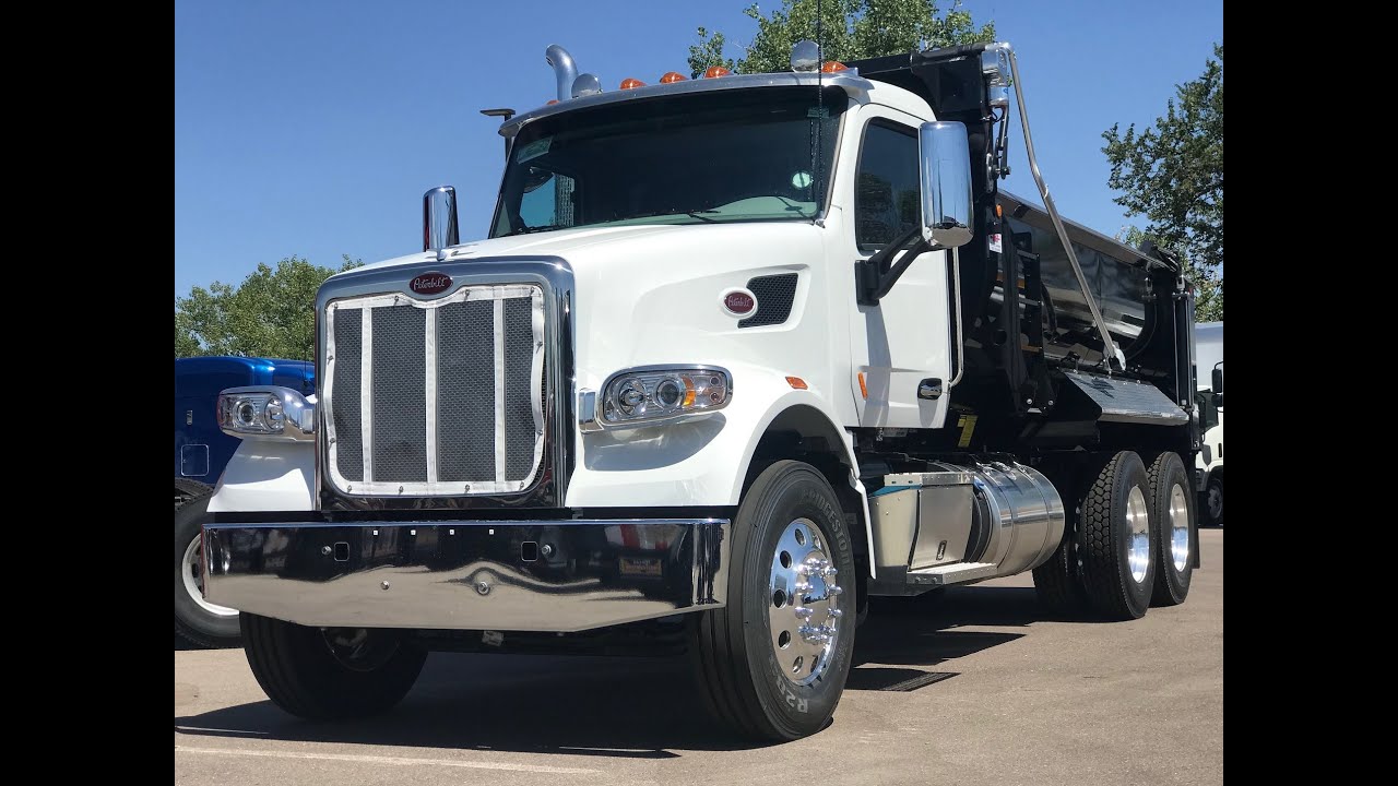 2020 Peterbilt 567 Dump Truck - 16ft - YouTube