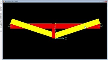 SAP model Beam Truss Hybrid Part 4