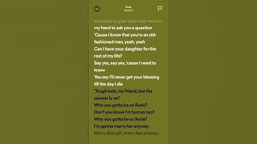 Thumbnail of MAGIC! - Rude #hits #trending #spotifylyrics #tiktok #lyrics #viralhits