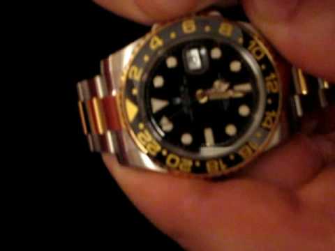 Setting and using a GMT Master II with dual time feature - YouTube