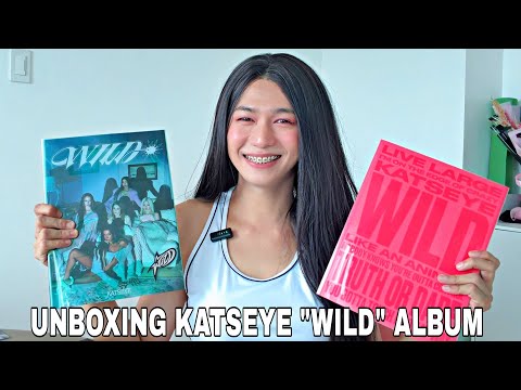 UNBOXING KATSEYE “WILD” ALBUM😍