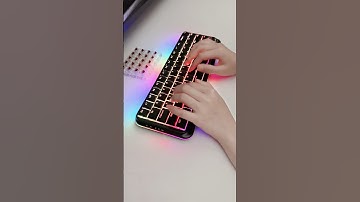 Kemove -K68 ASMR Typing #asmr #shortsvideo