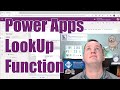 Power Apps LookUp Function