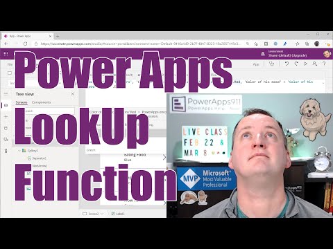 Power Apps LookUp Function