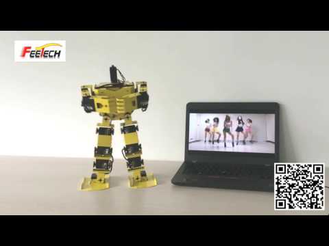 FEETECH飞特仿人形机器人舞蹈《江南Style》