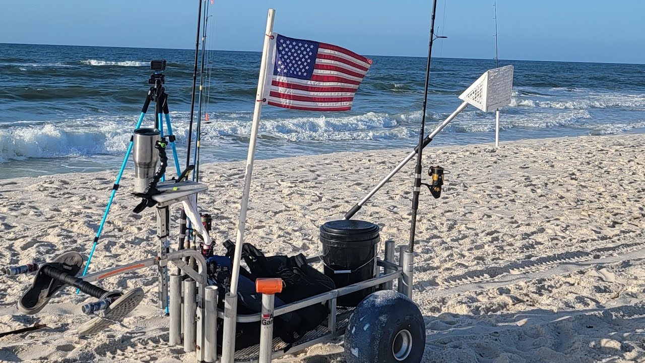 Pompano fishing Orange Beach Alabama