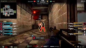 Astralis fail flash vs NIP at DreamHack Masters Malmö 2016
