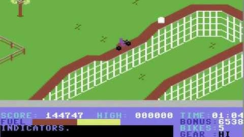 C64 Longplay - Action Biker