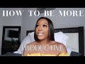 HOW TO BE MORE PRODUCTIVE | How I Manage It All! | Nursing School, My Business, Work & Social Life