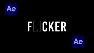 ⚡️ Flicker Text Animation in After Effects – Easy & Eye-Catching Typography! ⚡️Typography Tutorial