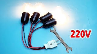 New Free Energy Electric Using By Copper With Magnet // at home 2023