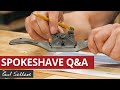 Spokeshave Q&A | Paul Sellers