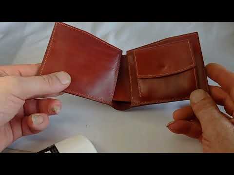 Кошелёк с монетницей. Пилотный вариант. Bifold Wallet