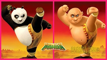 Kung Fu Panda Characters If They Were Humans 👉@WANAPlus