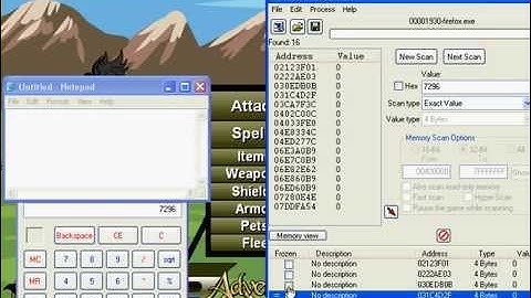 Damage Hack in Adventure Quest With C.E  -  5.5