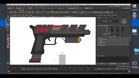 Maya Making a gun