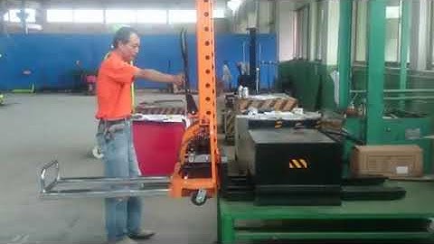 SINOLIFT SSL Series Semi Electric Stacker Self Loading Stacker