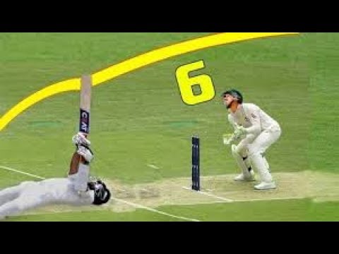 Top 10 Crazy Shots In Cricket History - YouTube