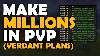 How To Farm The Verdant Pvp Recipes To Make Millions Patch 10 2 Wow Gold Making