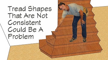 Stair Building Code Issue That Could Create Problems with Inconsistent Stair Treads