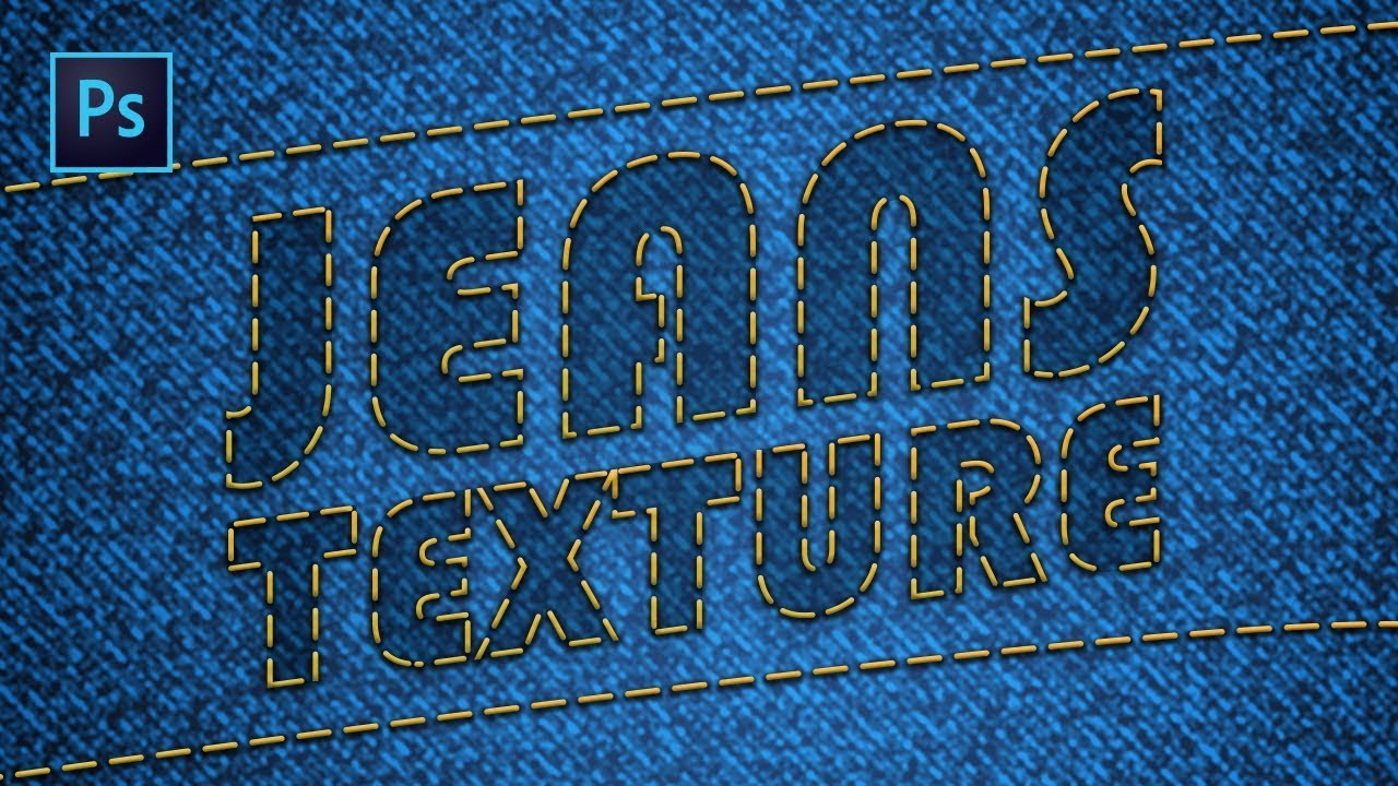 [TUTO PHOTOSHOP] : Créer un Effet Jeans ! - YouTube