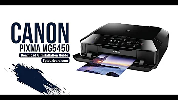 How To Download & Install CANON PIXMA MG5450 | Uptodrivers