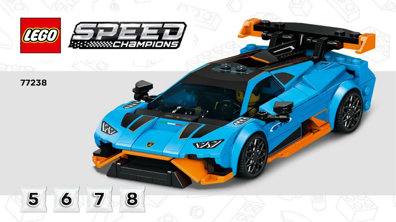 LEGO Instructions - Speed Champions - 77238 - Lamborghini Revuelto