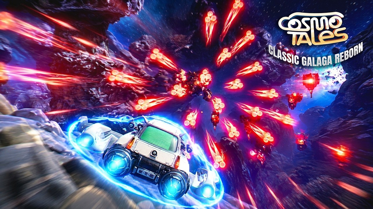 Cosmo Tales Turns Classic Galaga Into a 3D Space Shooter - First Look Gameplay [4K 60FPS]