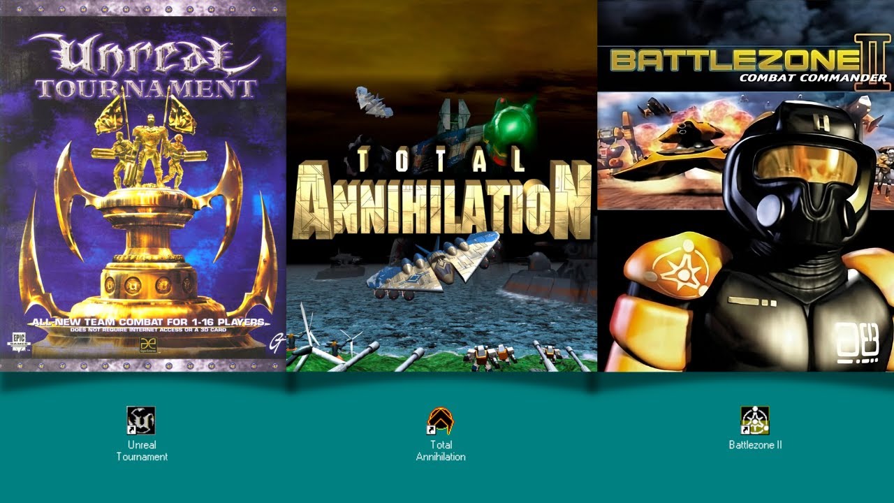 New Year, Old Games: Unreal Tournament, Total Annihilation, Battlezone II