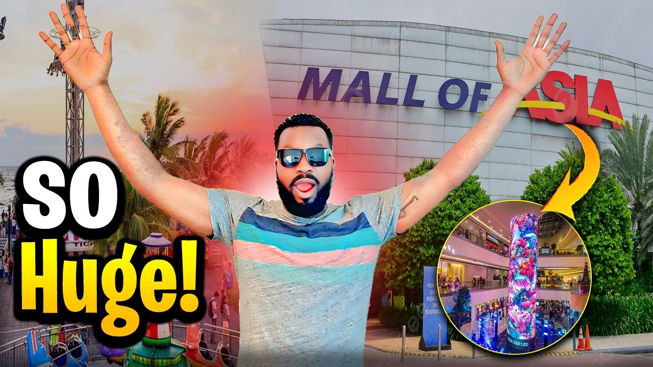 We Are In SM Mall Of Asia! THE BIGGEST MALL IN ASIA - Manila Philippines! 🇵🇭