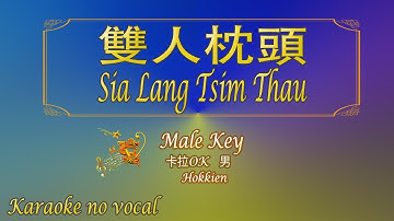 雙人枕頭 【卡拉OK (男)】[Hokkien]《KTV KARAOKE》- Sia Lang Tsim Thau (Male)