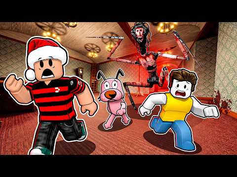 WE TRIED ESCAPING THE LOBSTER IN ROBLOX 😨