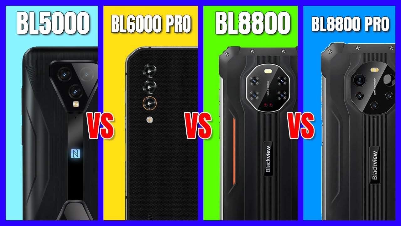Blackview BL8800 Pro 5G and Blackview BL8800 5G go official