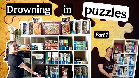 My entire puzzle collection - PART 1