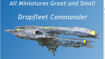 Dropfleet Commander - Building the UCM Battleship