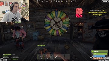 Shroud with the perfect timing after xQc loses 8k scrap gambling | OTV Rust Server