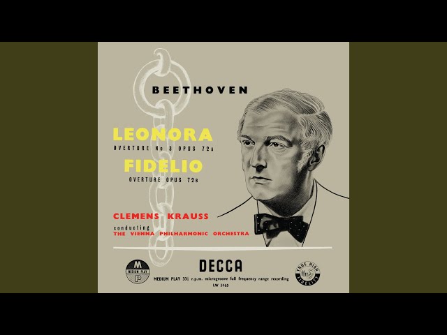 Beethoven - Fidelio: ouverture : Orch Philh Vienne / C.von Dohnanyi