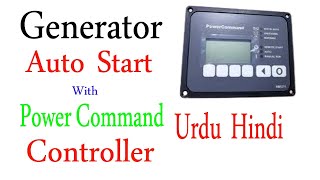 How to auto start generator with power command controller | Generator | electrical professional