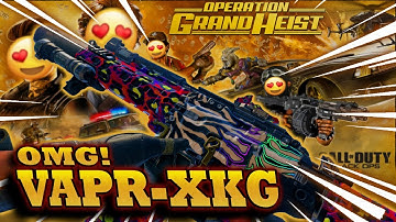 THE VAPR-XRG BUFF | OPERATION GRAND HEIST | BLACK OPS 4