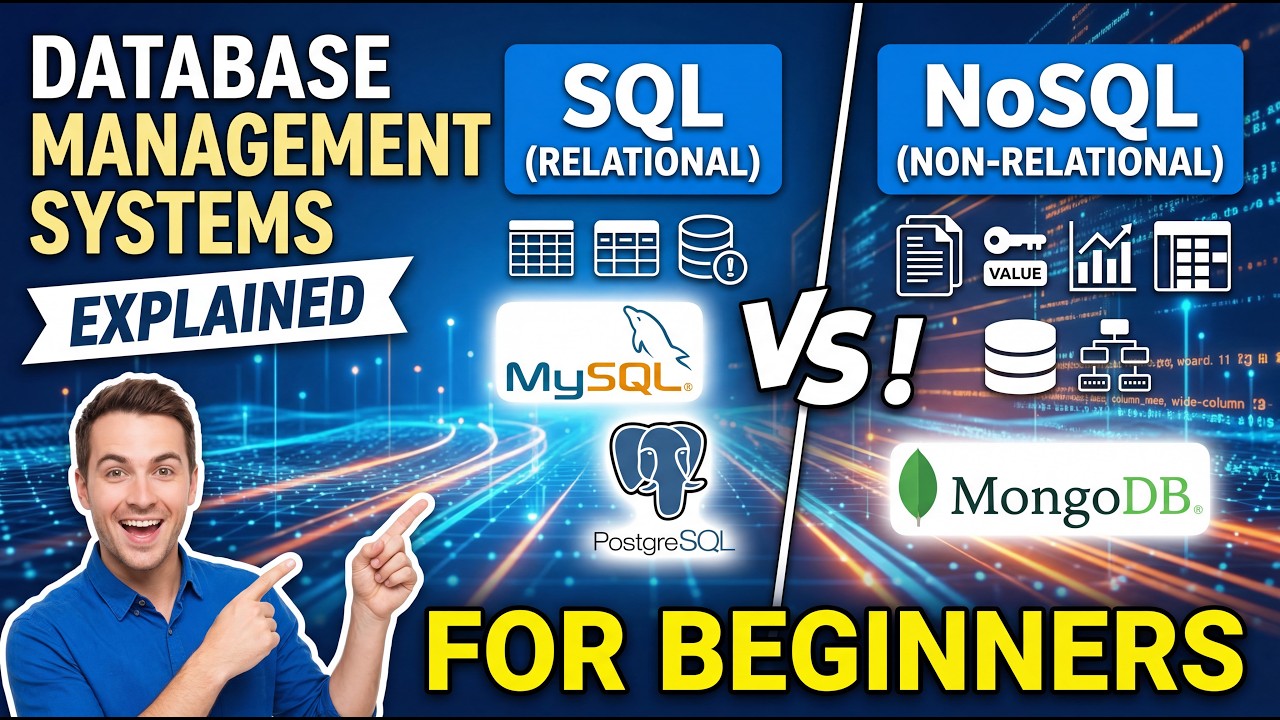 Database Management Systems Explained SQL vs NoSQL, MySQL & PostgreSQL ...