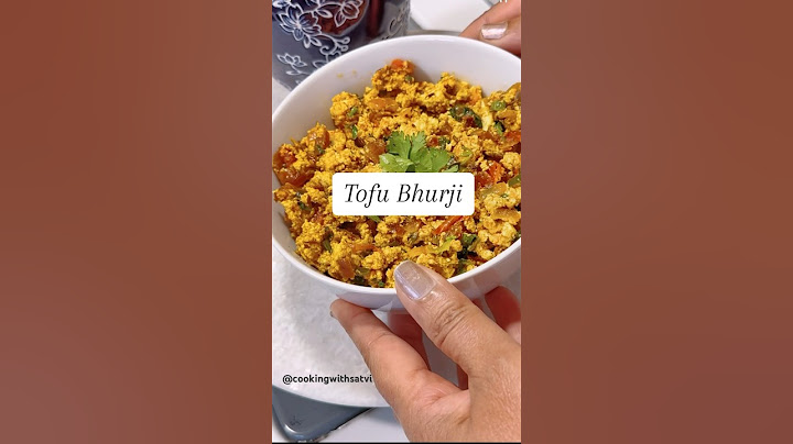 Tofu Bhurji - The Best Alternative to Egg Bhurji! #tofubhurji #bhurji #vegan