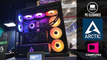 Arctic is Back with a Case?! | New Fans, AIO & More at Computex 2025
