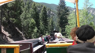 full ride on Georgetown Loop narrow gauge railroad 1080p (part 2 of 3)