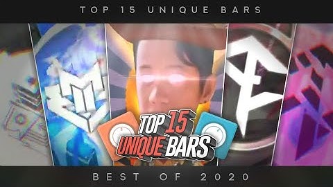 TOP 15 UNIQUE BARS ||TEMPLATE UNIQUE BARS AVEE PLAYER