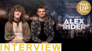 Otto Farrant & Brenock O'Connor interview on Alex Rider season 3