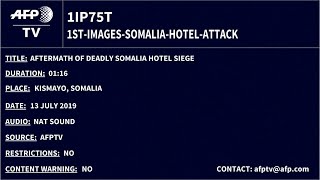 Wochit : Shambulio La Kigaidi : Waliojeruhiwa Wapelekwa Mogadishu