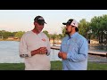 Jocumsen and Morgan on Day 1 of Practice at the Mississippi